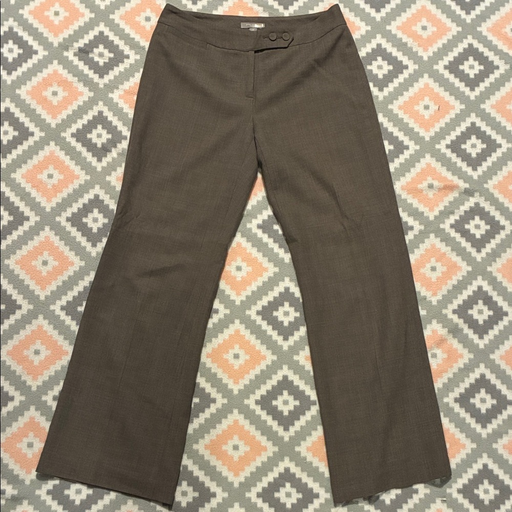 Ann Taylor Petite Women’s Brown Trouser Pants Size 4P
